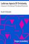 [Gutenberg 36800] • Ludicrous Aspects Of Christianity / A Response To The Challenge Of The Bishop Of Manchester